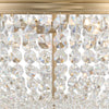 Crystorama-OPEN-BOX Nola 5 Light Flush in Vibrant Gold - Additional View