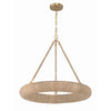 Crystorama Oakley 24'' Integrated LED Chandelier in Soft Gold - Additional View