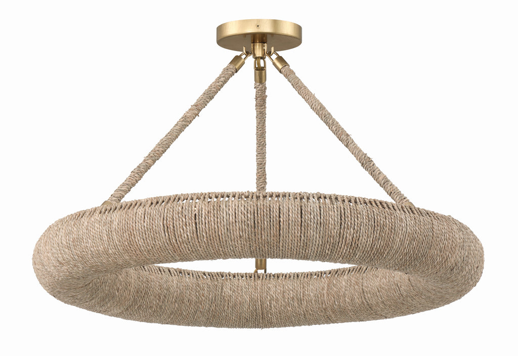 OAK-7536-SG_CEILING Oakley Integrated LED Semi Flush | Main Image