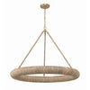 Crystorama Oakley 32'' Integrated LED Chandelier in Soft Gold - Additional View