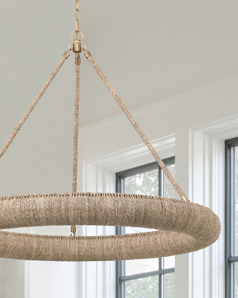 OAK-7538-SG Oakley Integrated LED Chandelier | Lifestyle Image