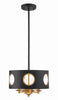 ODE-700-BK-GA Odelle 14'' Chandelier | Main Image