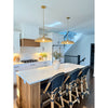 Crystorama Odessa 20.5'' Pendant in Soft Gold - Lifestyle View
