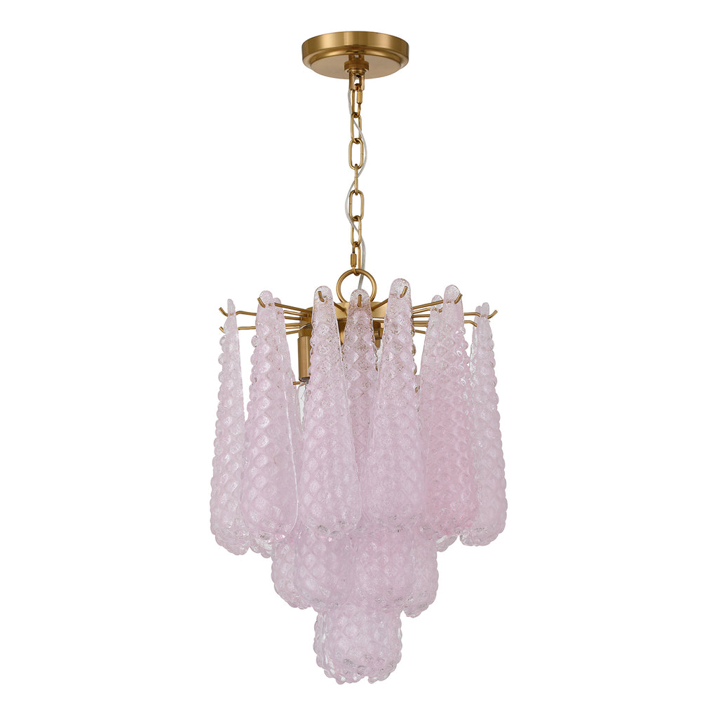 OLL-6004-AG-BH Ollie 14.25'' Chandelier | Alternate Image