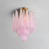 OLL-6004-AG-BH_CEILING Ollie 14.25'' Semi Flush Mount | Lifestyle Image