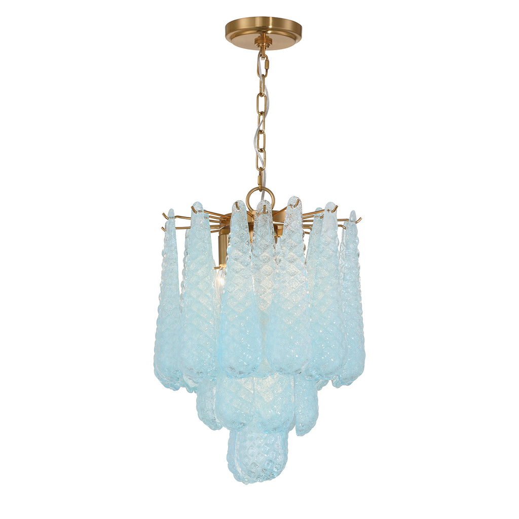 OLL-6004-AG-BL Ollie 14.25'' Chandelier | Main Image