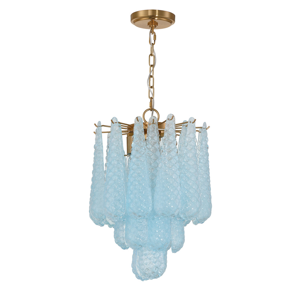 OLL-6004-AG-BL Ollie 14.25'' Chandelier | Alternate Image