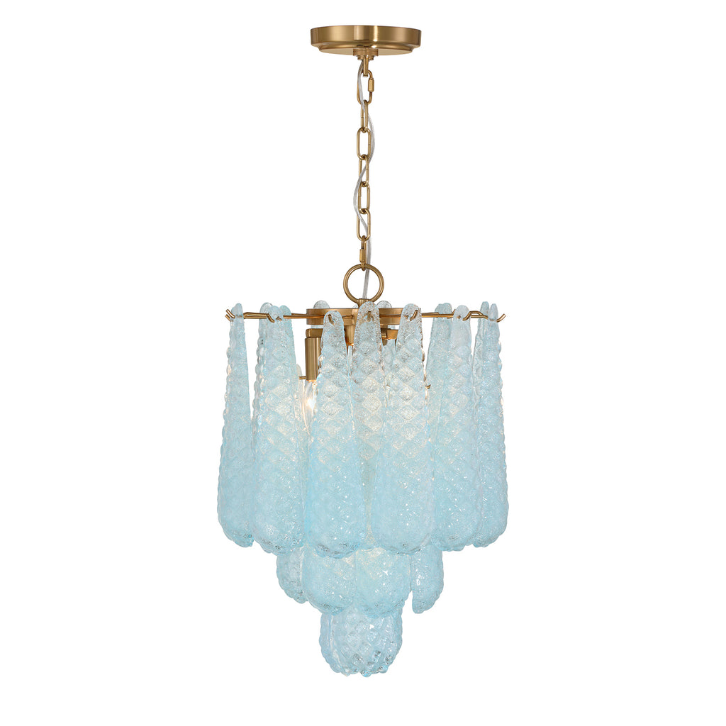 OLL-6004-AG-BL Ollie 14.25'' Chandelier | Alternate Image
