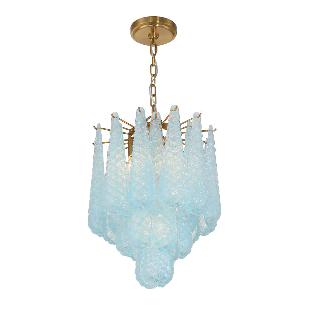 OLL-6004-AG-BL Ollie 14.25'' Chandelier | Alternate Image