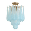 OLL-6004-AG-BL_CEILING Ollie 14.25'' Semi Flush Mount | Main Image