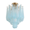 OLL-6004-AG-BL_CEILING Ollie 14.25'' Semi Flush Mount | Alternate Image