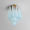 OLL-6004-AG-BL_CEILING Ollie 14.25'' Semi Flush Mount | Lifestyle Image
