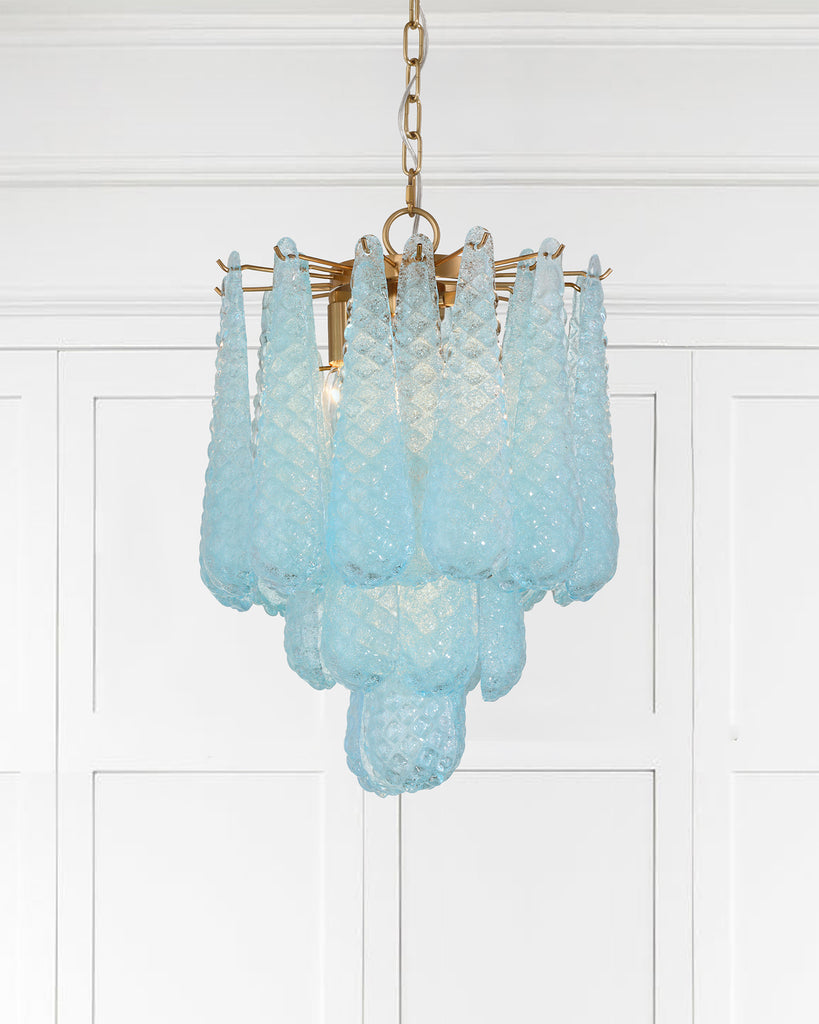 OLL-6004-AG-BL Ollie 14.25'' Chandelier | Lifestyle Image