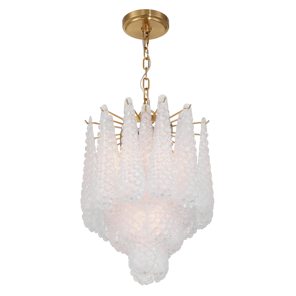 OLL-6004-AG-CL Ollie 14.25'' Chandelier | Alternate Image