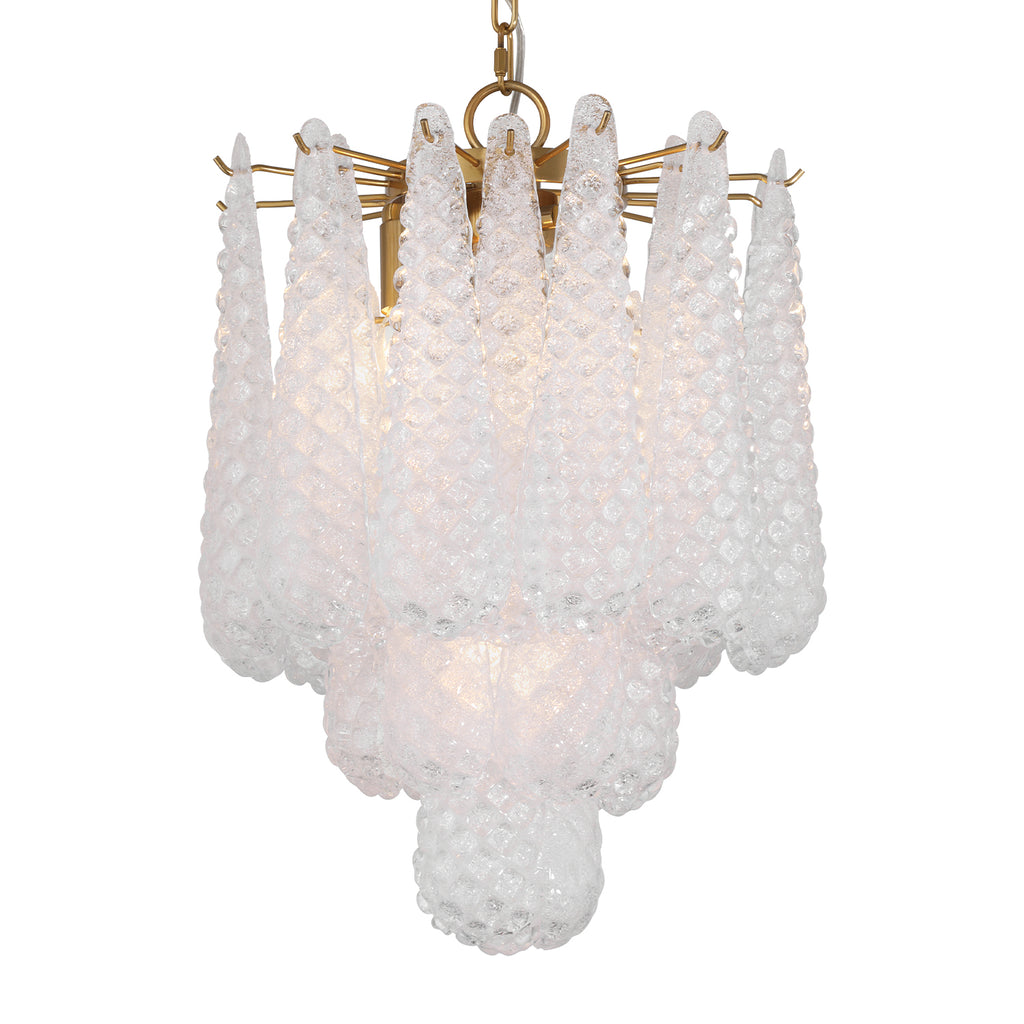 OLL-6004-AG-CL Ollie 14.25'' Chandelier | Alternate Image