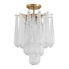 OLL-6004-AG-CL_CEILING Ollie 14.25'' Semi Flush Mount | Alternate Image