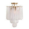 OLL-6004-AG-CL_CEILING Ollie 14.25'' Semi Flush Mount | Alternate Image