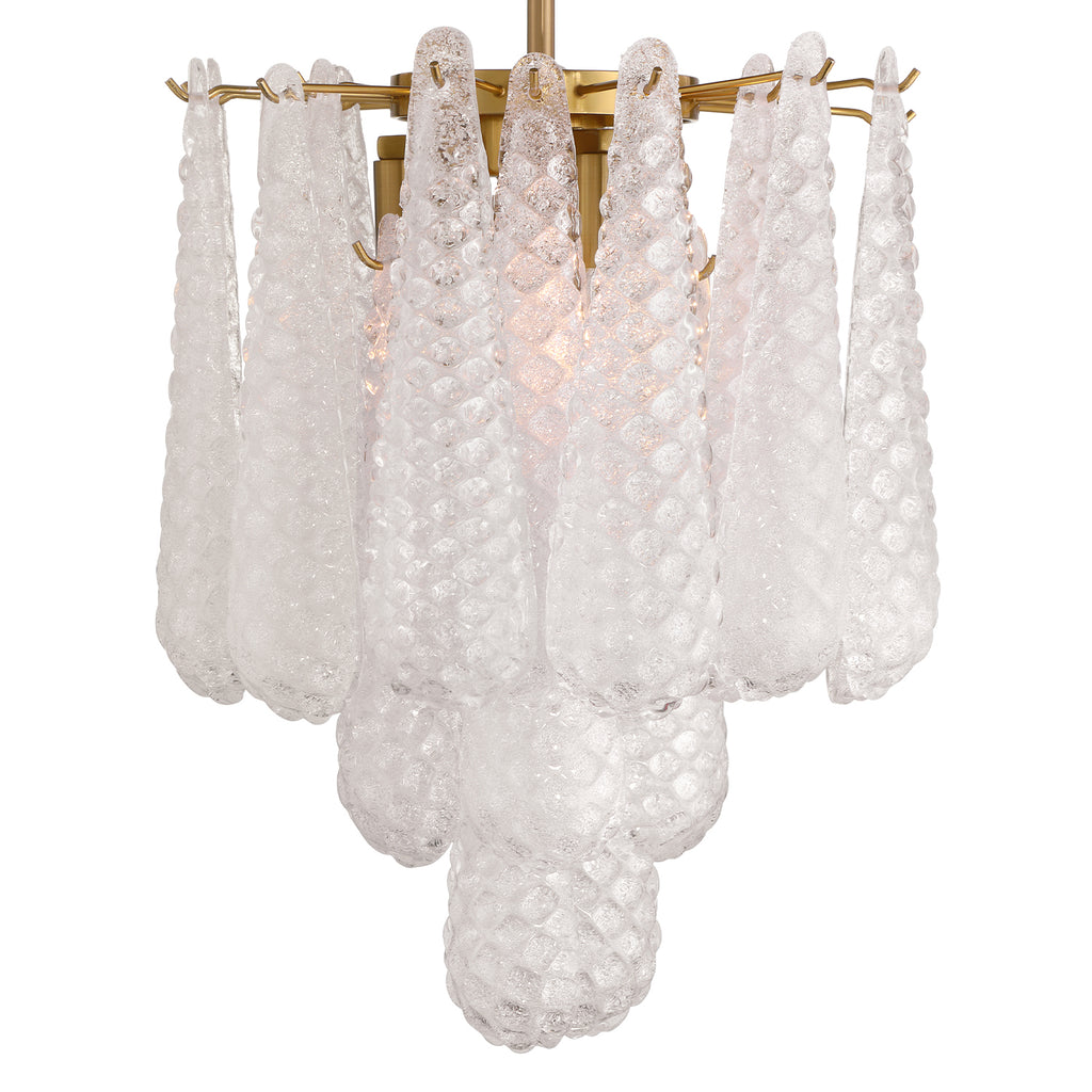 OLL-6004-AG-CL_CEILING Ollie 14.25'' Semi Flush Mount | Alternate Image