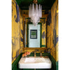 Crystorama Ollie 14.25'' Chandelier in Aged Brass - Lifestyle View
