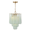 OLL-6004-AG-GR Ollie 14.25'' Chandelier | Alternate Image
