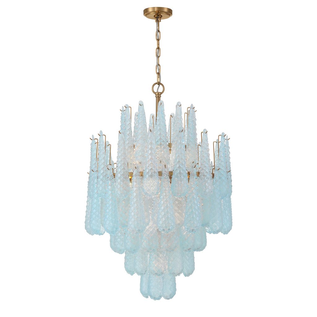 OLL-6006-AG-BL Ollie 26.25'' Chandelier | Main Image