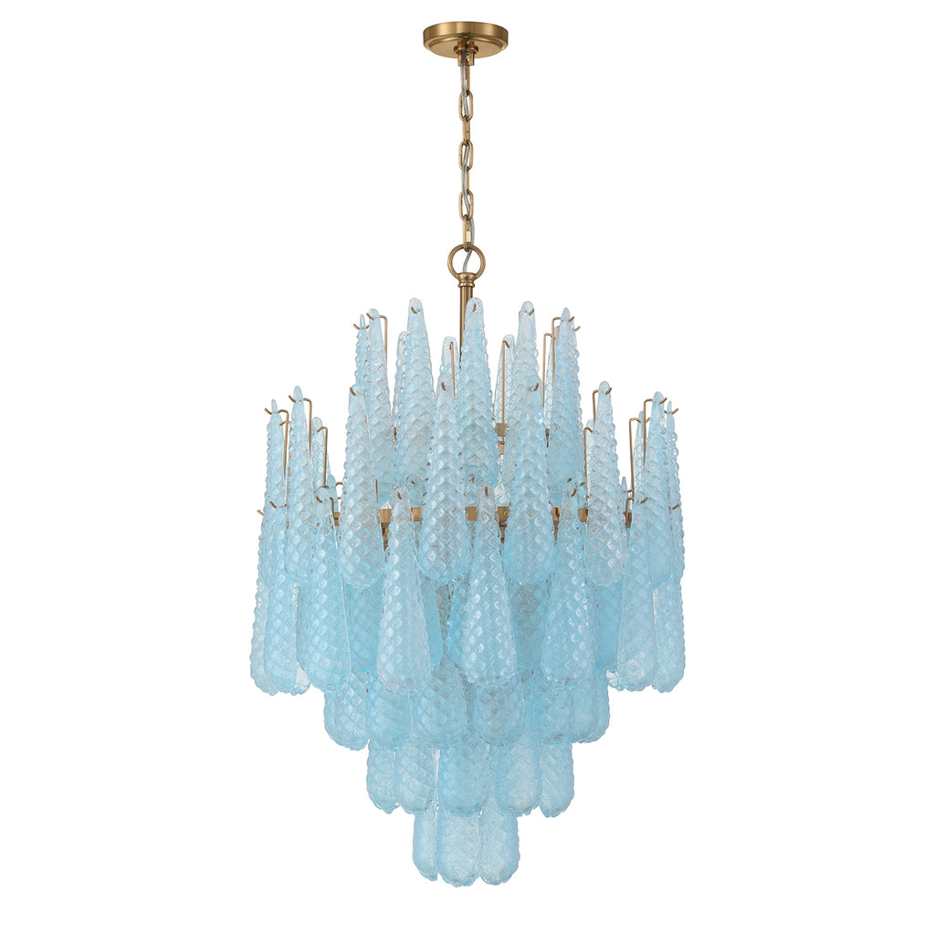 OLL-6006-AG-BL Ollie 26.25'' Chandelier | Alternate Image