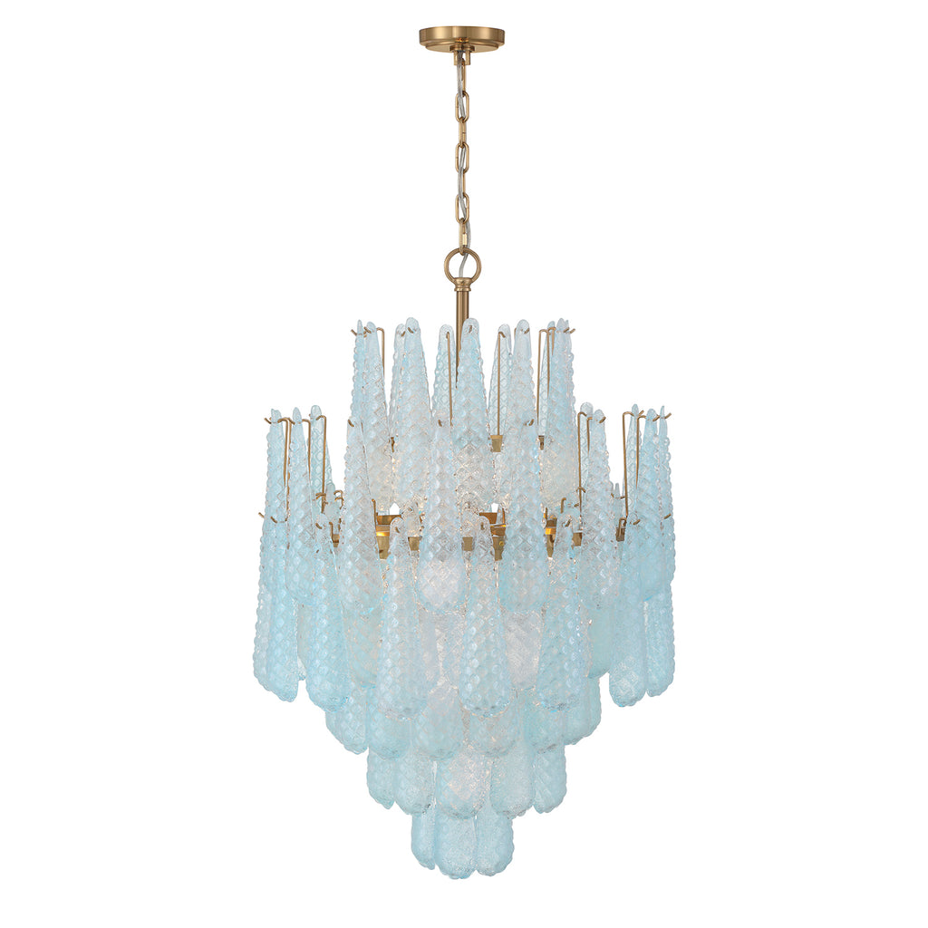 OLL-6006-AG-BL Ollie 26.25'' Chandelier | Alternate Image