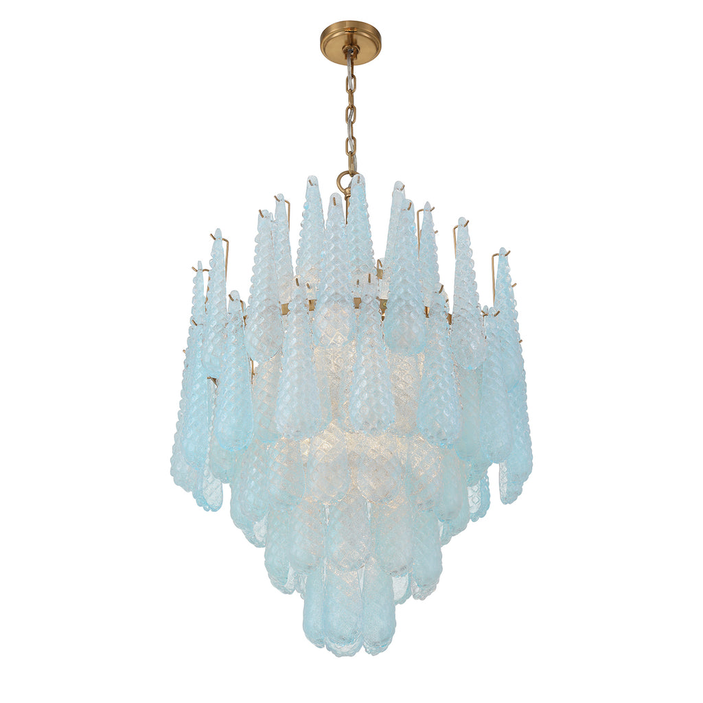 OLL-6006-AG-BL Ollie 26.25'' Chandelier | Alternate Image