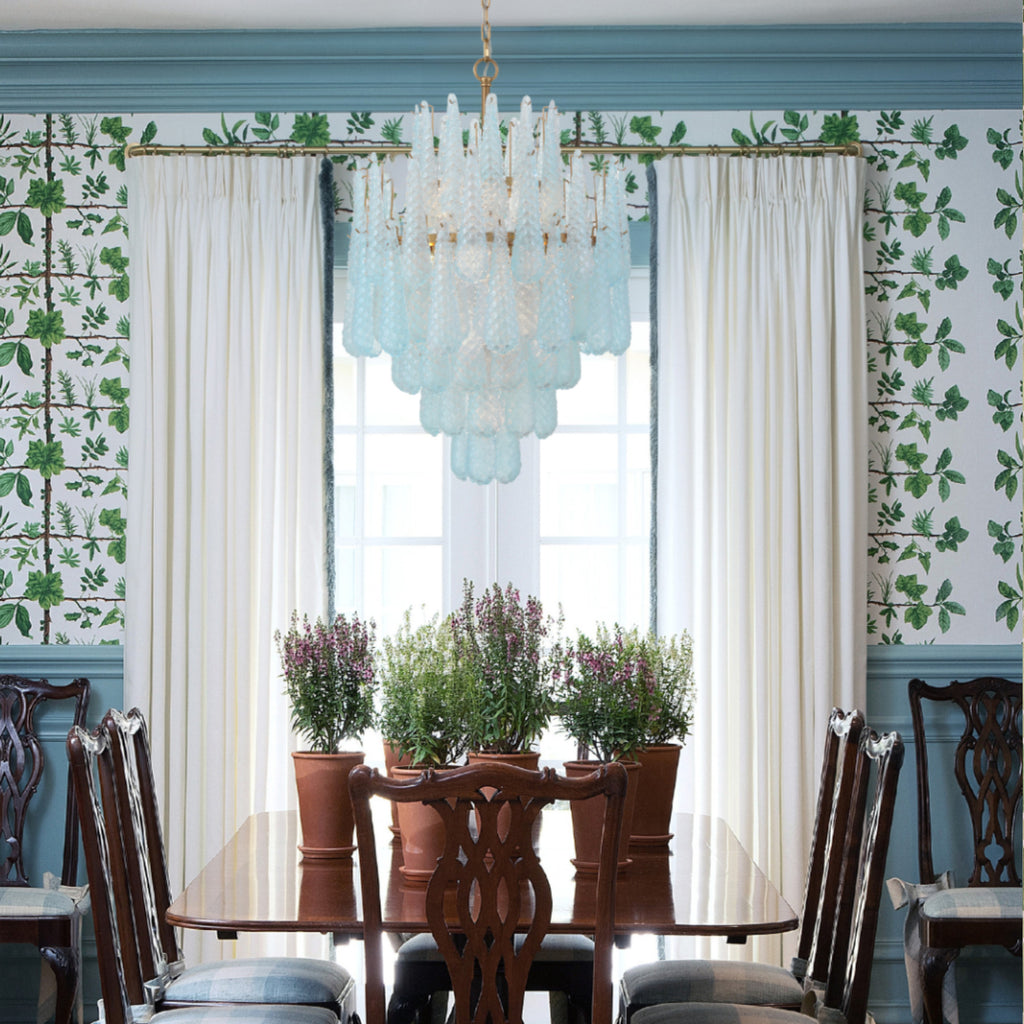 OLL-6006-AG-BL Ollie 26.25'' Chandelier | Lifestyle Image