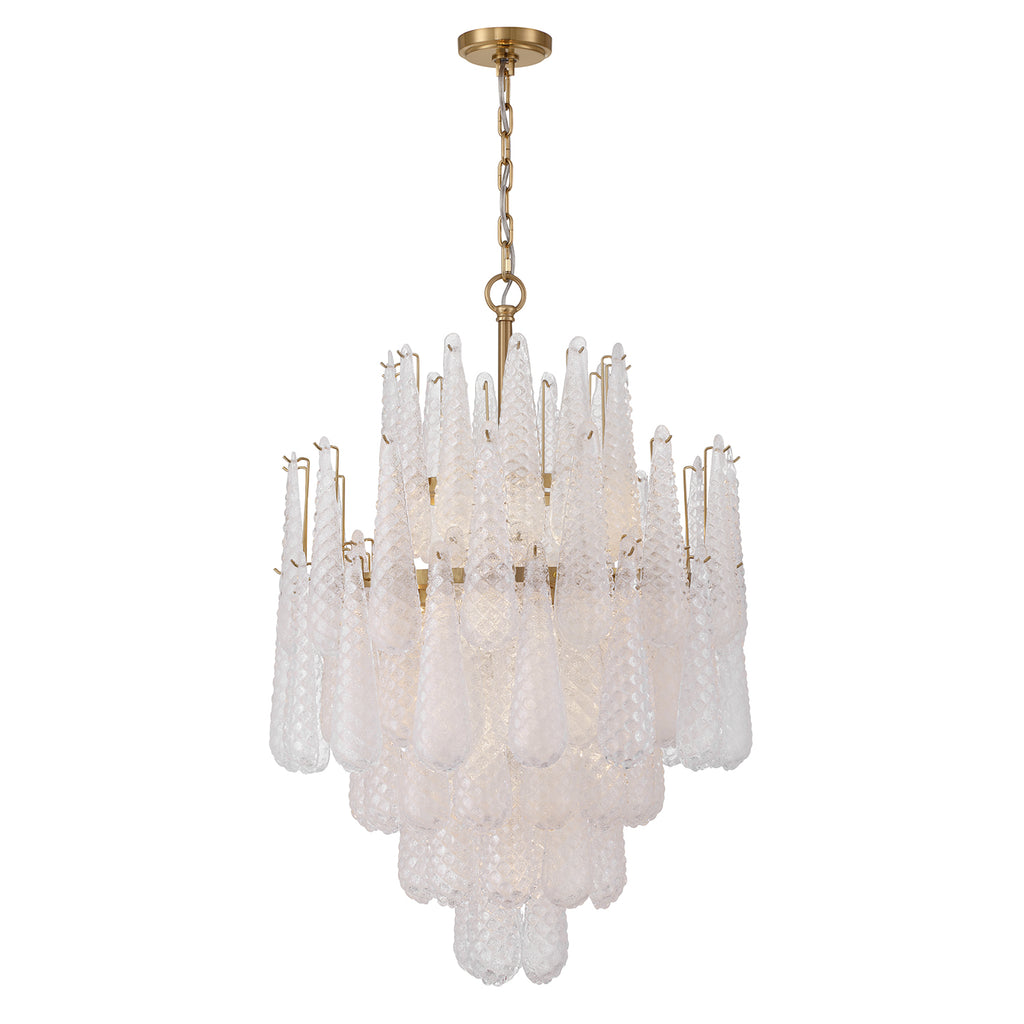 OLL-6006-AG-CL Ollie 26.25'' Chandelier | Main Image