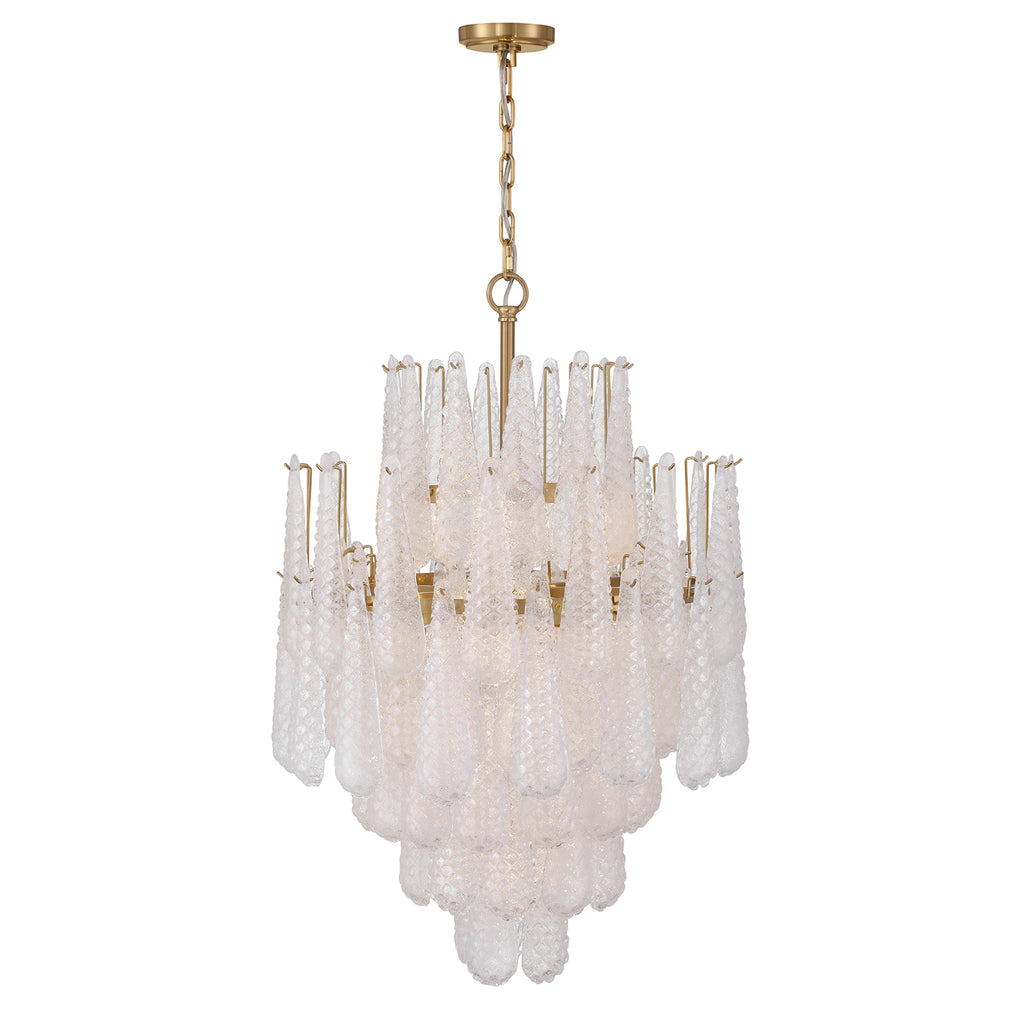 OLL-6006-AG-CL Ollie 26.25'' Chandelier | Alternate Image