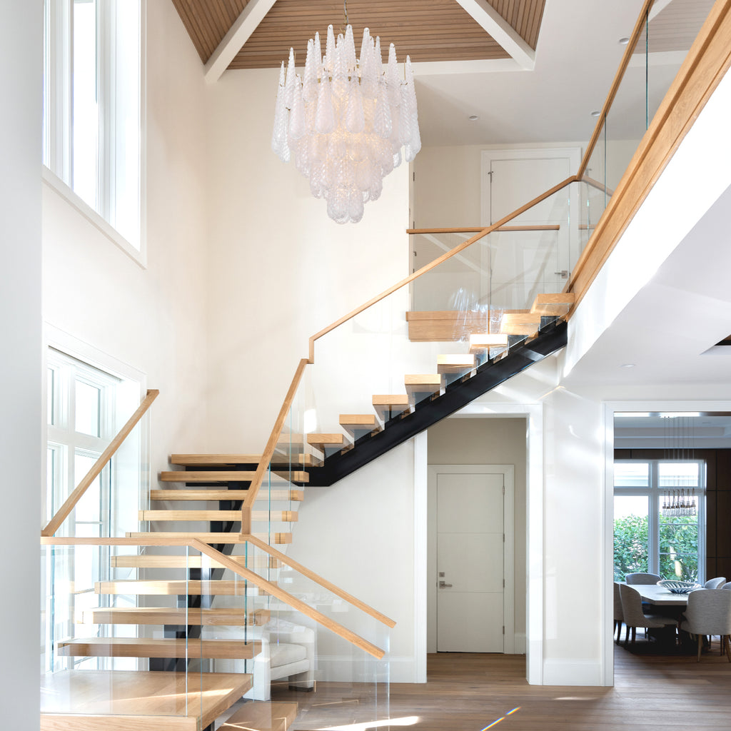 OLL-6006-AG-CL Ollie 26.25'' Chandelier | Lifestyle Image