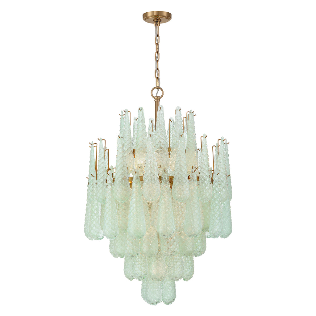 OLL-6006-AG-GR Ollie 26.25'' Chandelier | Main Image