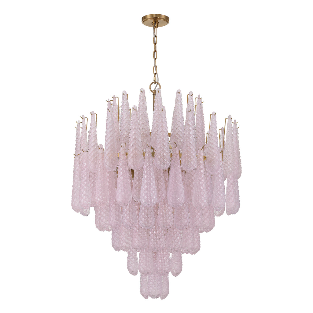 OLL-6008-AG-BH Ollie 21 Light Chandelier | Alternate Image