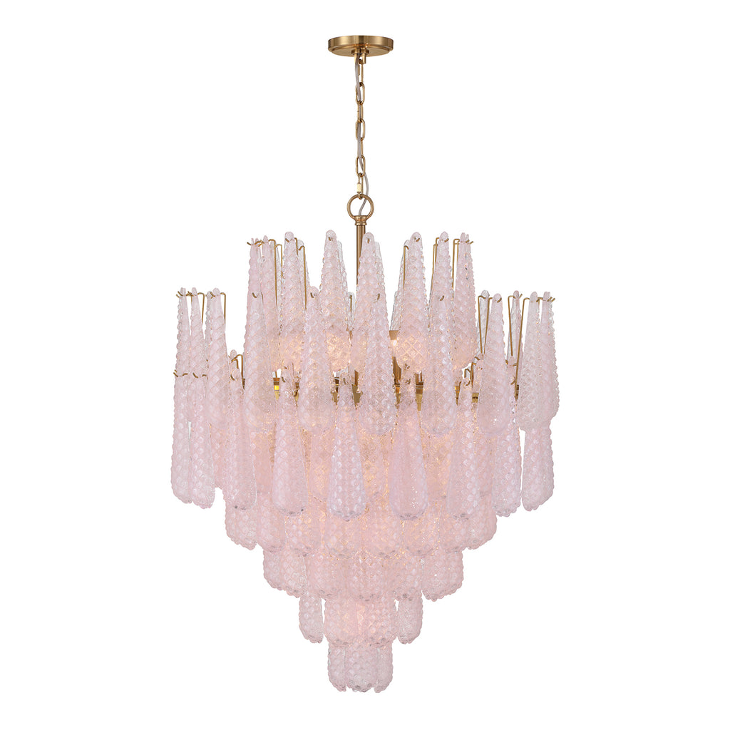 OLL-6008-AG-BH Ollie 21 Light Chandelier | Alternate Image