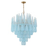 OLL-6008-AG-BL Ollie 21 Light Chandelier | Alternate Image