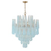 OLL-6008-AG-BL Ollie 21 Light Chandelier | Alternate Image