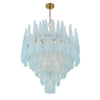 OLL-6008-AG-BL Ollie 21 Light Chandelier | Alternate Image