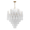 OLL-6008-AG-CL Ollie 21 Light Chandelier | Alternate Image