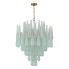 OLL-6008-AG-GR Ollie 21 Light Chandelier | Alternate Image