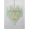 Crystorama Ollie 33.25'' Chandelier in Aged Brass - Lifestyle View