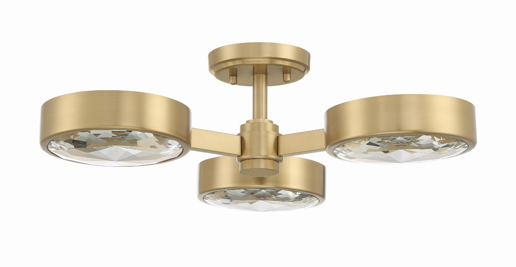 ORS-733-MG Orson 22.5'' Semi Flush Mount | Alternate Image