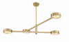 ORS-734-MG Orson 54'' Linear Chandelier | Alternate Image