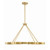 Crystorama Orson 38.5'' Chandelier in Modern Gold - Additional View