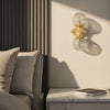 Crystorama Orly 7.5'' Sconce in Aged Brass - Lifestyle View
