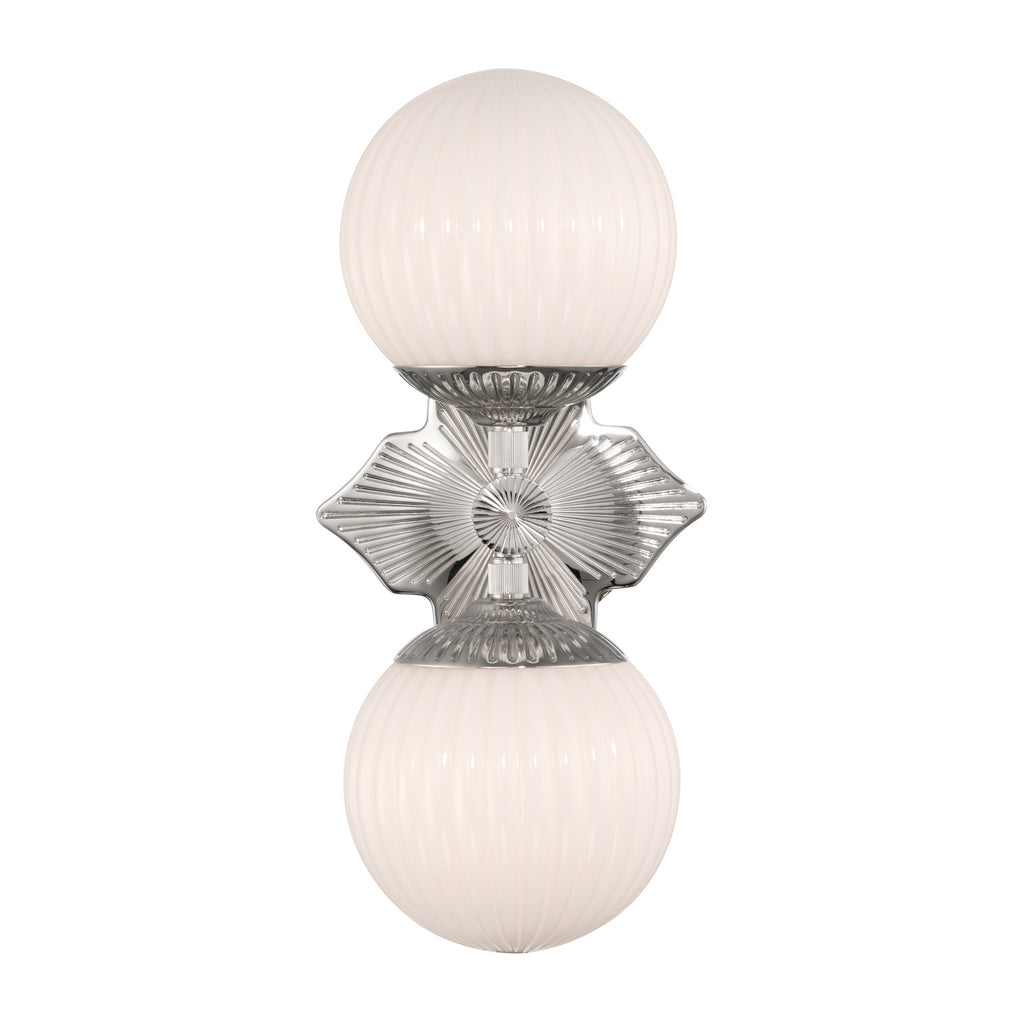 ORY-1002-PN-WH Orly 7.5'' Sconce | Alternate Image
