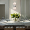 ORY-1002-PN-WH Orly 7.5'' Sconce | Lifestyle Image
