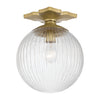 ORY-1003-AG-CL Orly 10'' Semi Flush Mount | Main Image