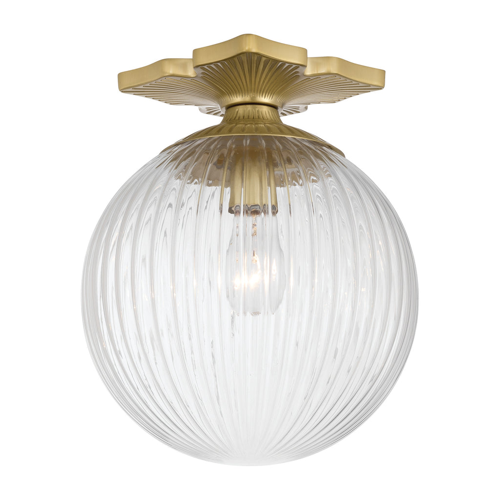 ORY-1003-AG-CL Orly 10'' Semi Flush Mount | Main Image