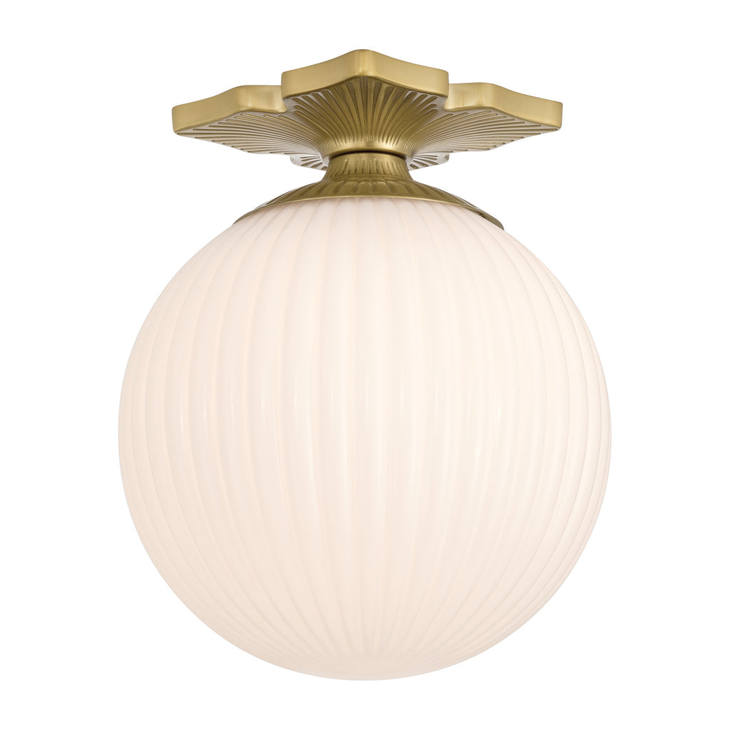 ORY-1003-AG-WH Orly 10'' Semi Flush Mount | Main Image